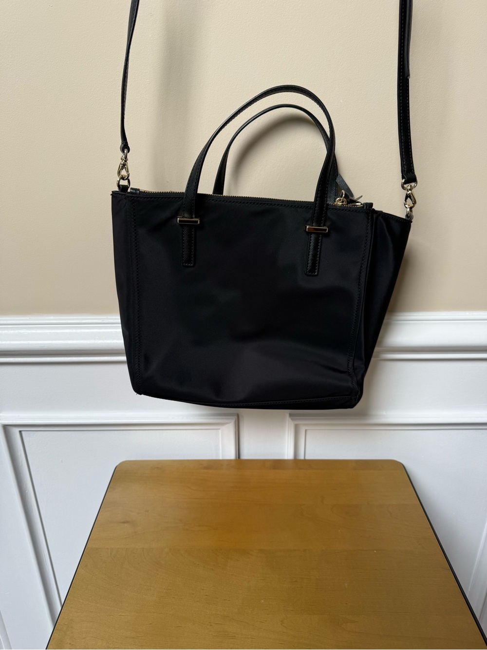 kate spade Black Nylon Crossbody Satchel - Picture 4 of 5